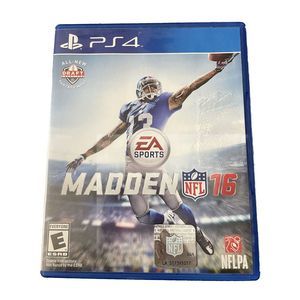 Madden NFL 16 (Sony PlayStation‎ 4, 2015)